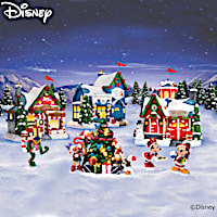 Disney Mickey Mouse & Friends Illuminated Holiday Village
