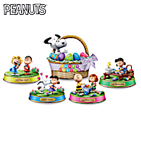 PEANUTS "Easter Egg-citement" Tabletop Sculpture Collection