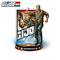 Illuminated G.I. JOE Sculptures With Action Figure Artwork