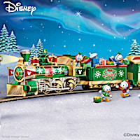 Disney "Winter Magic" Illuminated Electric Train Collection