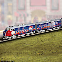 Texas Rangers World Series Champions Train Collection