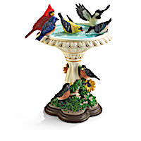 "The Garden's Birds" Songbird Sculpture Collection