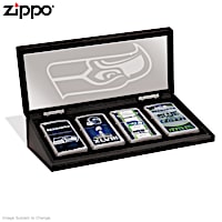 Seattle Seahawks Zippo® Lighter Collection And Case