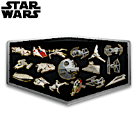 STAR WARS Galactic Pin With Collector Certificate Collection