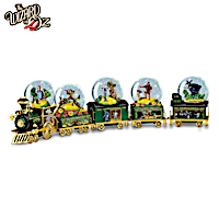 THE WIZARD OF OZ Glitter Globe Train Collection