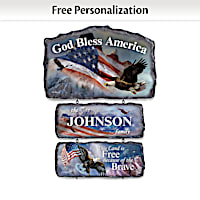 Ted Blaylock Patriotic Personalized Welcome Sign