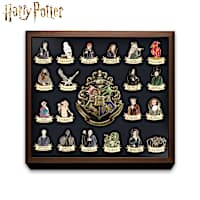 HARRY POTTER Ultimate Pin Collection With Custom Display