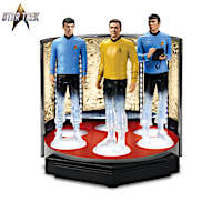 STAR TREK "To Boldly Go" Transporter Figurine Collection