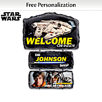 STAR WARS Personalized Welcome Sign Collection