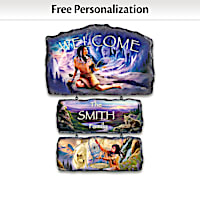Robin Koni Personalized Seasonal Welcome Sign Collection