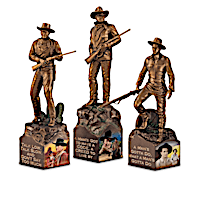 John Wayne Cold-Cast Bronze Sculpture Collection