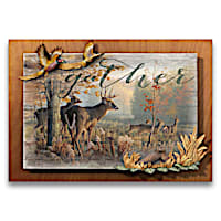 "Woodland Inspirations" Wall Art With Sculpted Details