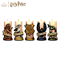 HARRY POTTER HOGWARTS House Flameless Candle Collection