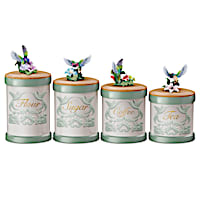 "Kitchen Treasures" Hummingbird Art Canister Collection