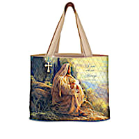 Greg Olsen "Faithful Journey" Quilted Tote Bag Collection