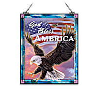 Larry Martin "America, The Beautiful" Glass Suncatchers