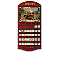 Farmall Perpetual Calendar Collection With Light-Up Display