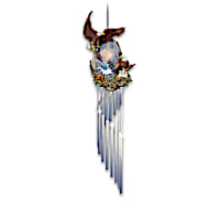 Ted Blaylock Light-Up Outdoor Eagle Wind Chime Collection