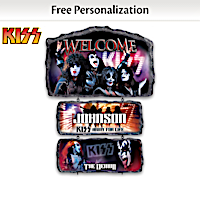 KISS Stone-Look Personalized Welcome Sign Collection