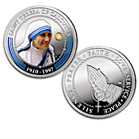 Saint Teresa Of Calcutta Proof Coins With Display Box