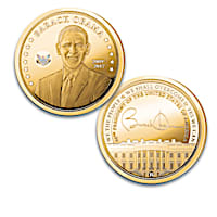 Barack Obama 24K Gold-Plated Proof Coin Collection