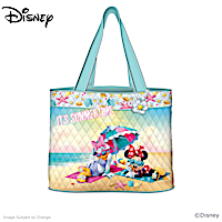Disney Mickey Mouse Seasonal Quilted Tote Bag Collection