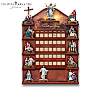 Thomas Kinkade Life Of Christ Perpetual Calendar And Display