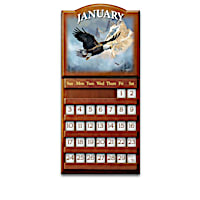 Perpetual Calendar And Display With Ted Blaylock Eagle Art