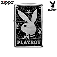 Playboy Zippo&reg; Lighters With Iconic Playboy Bunny Logos