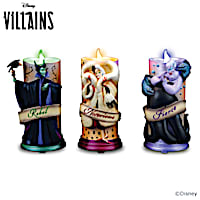 Disney Villains Sculptural Flameless Candle Collection