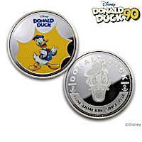 Disney Donald Duck 90th Anniversary Proofs With Display Box