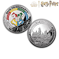 HARRY POTTER 99.9&#37; Silver-Plated Proofs With Display Box