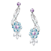 Seasonal Crystal Earrings Collection With Collector's Case