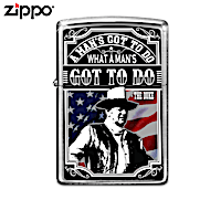 John Wayne Zippo&reg; Lighter Collection With Iconic Quotes