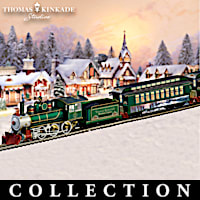 Thomas Kinkade "Christmas Express" Train Collection