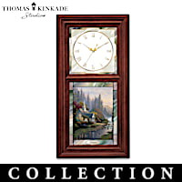 Thomas Kinkade Time For All Seasons Clock Collection