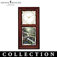 Thomas Kinkade Time For All Seasons Clock Collection