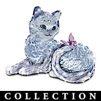 Sophisticats Crystal Cat Figurine Collection