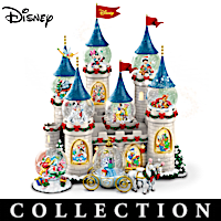 Disney's Christmas At The Castle Snowglobe Collection