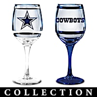 Dallas Cowboys Wine Glass Collection