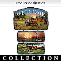 Farmall Traditions Personalized Welcome Sign Collection