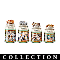 Jürgen Scholz Cat Kitchen Canisters With Freshness Seal