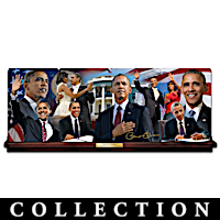 America's 44th President Collector Plate Collection