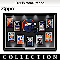 Denver Broncos Personalized Zippo&reg; Lighter Collection