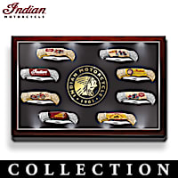 Indian Motorcycle Legacy Knife Collection