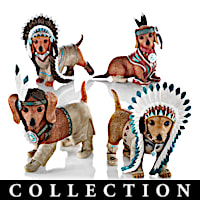 Feathers 'N Fur Dachshund Figurine Collection