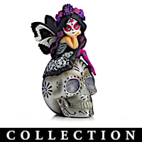 Jasmine Becket-Griffith Glow-In-The-Dark Sugar Skull Fairy Figurine Collection