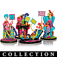 Dolly Mama's Totally Cat-a-holic Figurine Collection