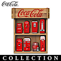Refreshing COKE Mini Machines Sculpture Collection