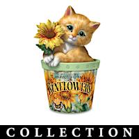 Purr-ecious Petals Kitty Figurine Collection